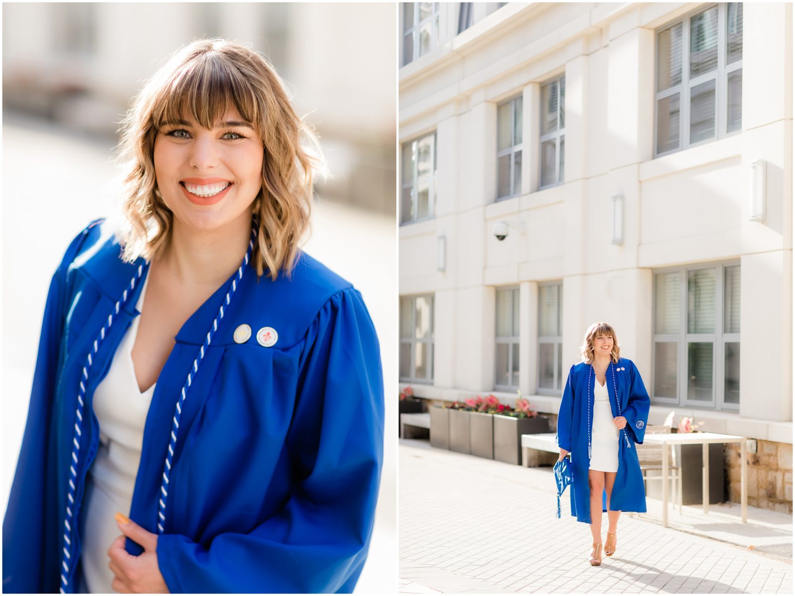 College Senior Session Marymount University Graduate Cap and Gown