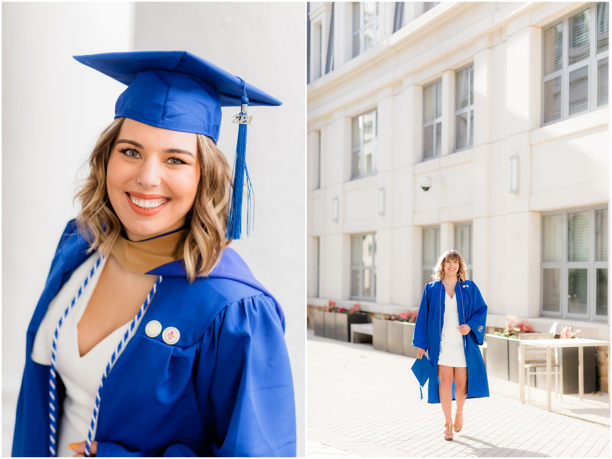 College Senior Session Marymount University Graduate Cap and Gown