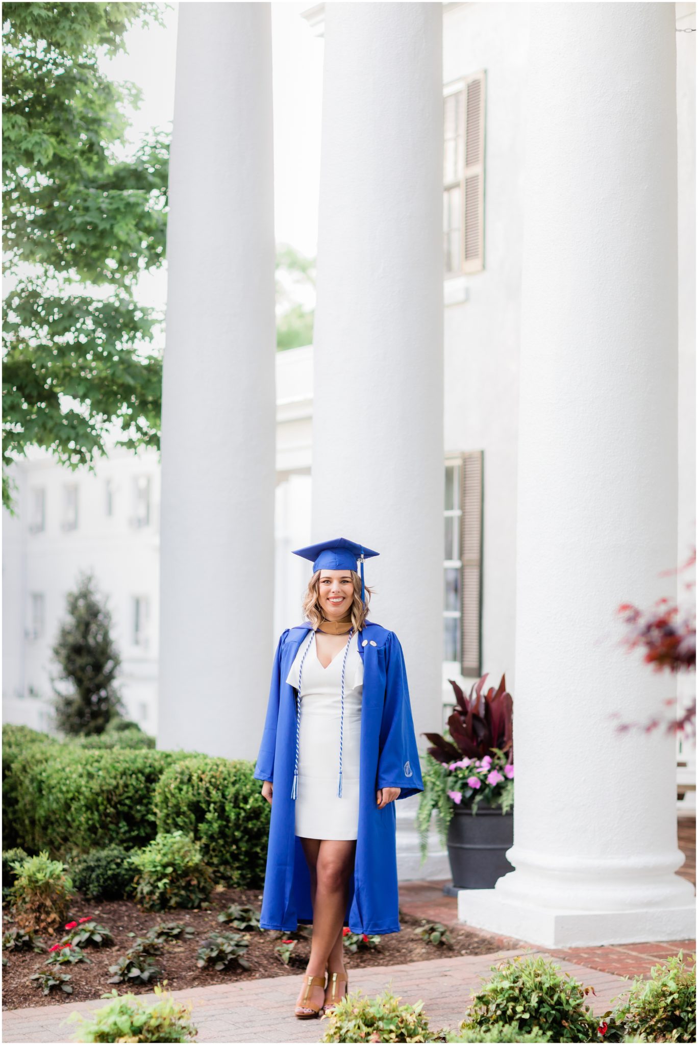 College Senior Session | Marymount University Graduate | Cap and Gown ...