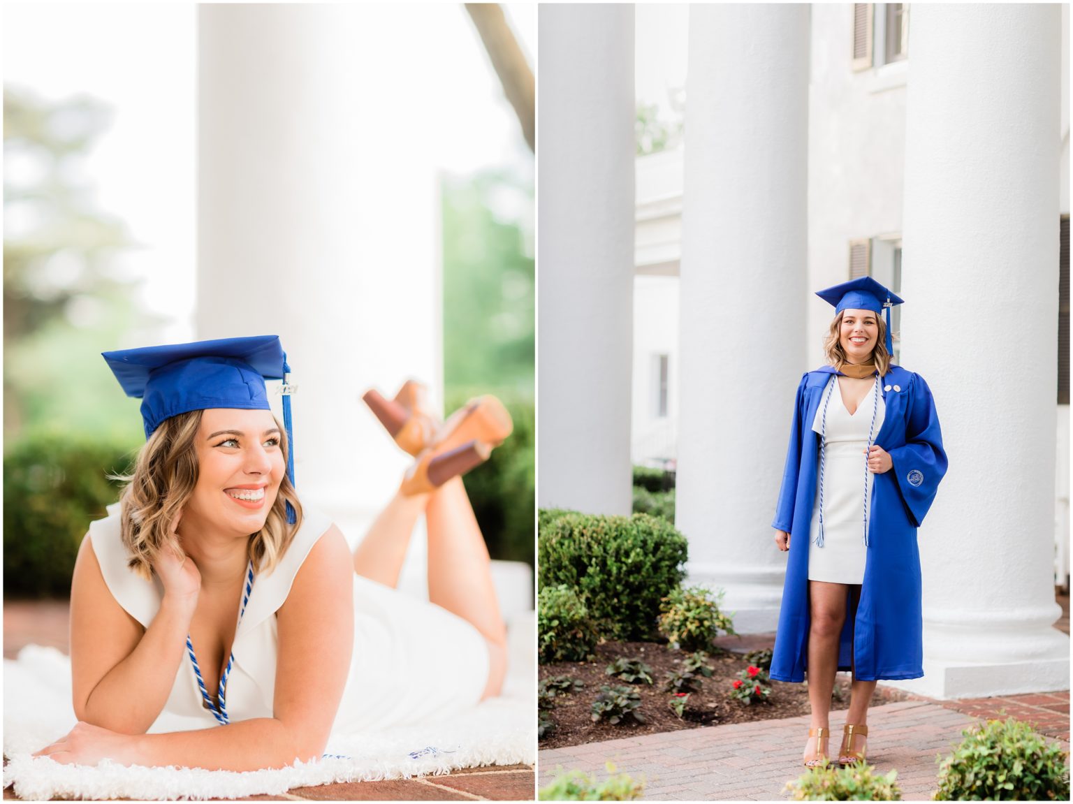 College Senior Session | Marymount University Graduate | Cap and Gown ...